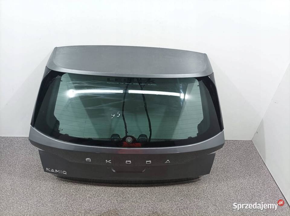 KLAPA TYŁ SZARA SZYBA 23R Skoda Kamiq I 2019 Klapy bagażnika świętokrzyskie