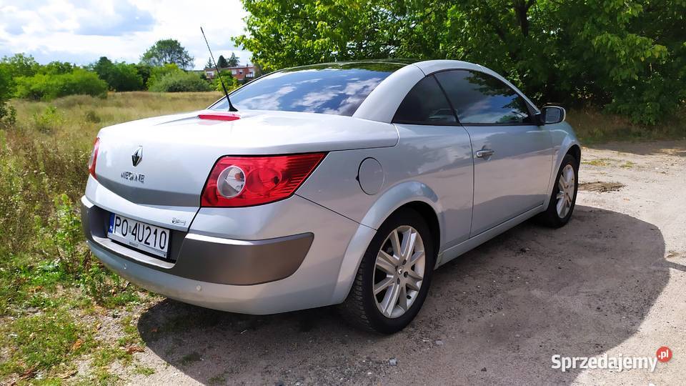 Renault Megane II Cabrio LPG możliwa zamiana radio Megane Poznań