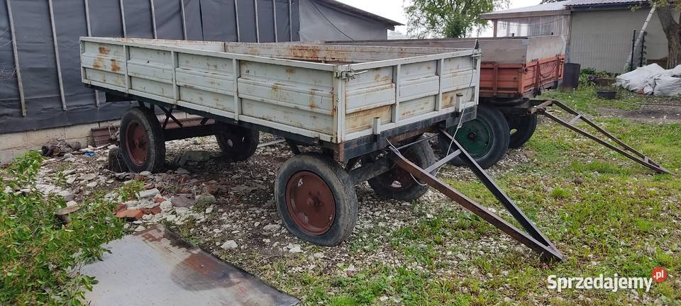Wóz przyczepa nieuszkodzony lubelskie Siedliszcze