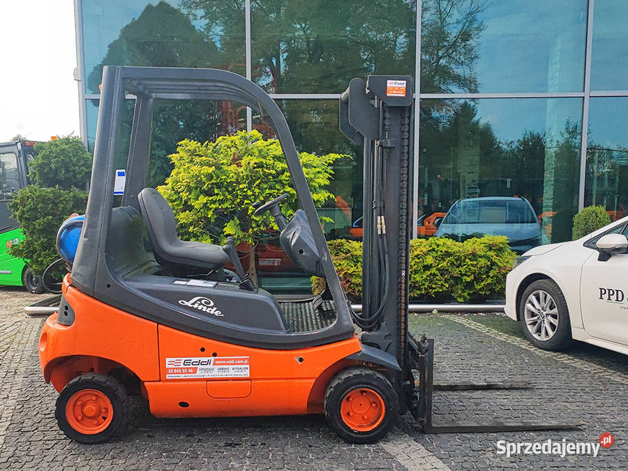 Wózek widłowy Linde H18T03 LPG 18 t 2001 Wózki widłowe Kęty