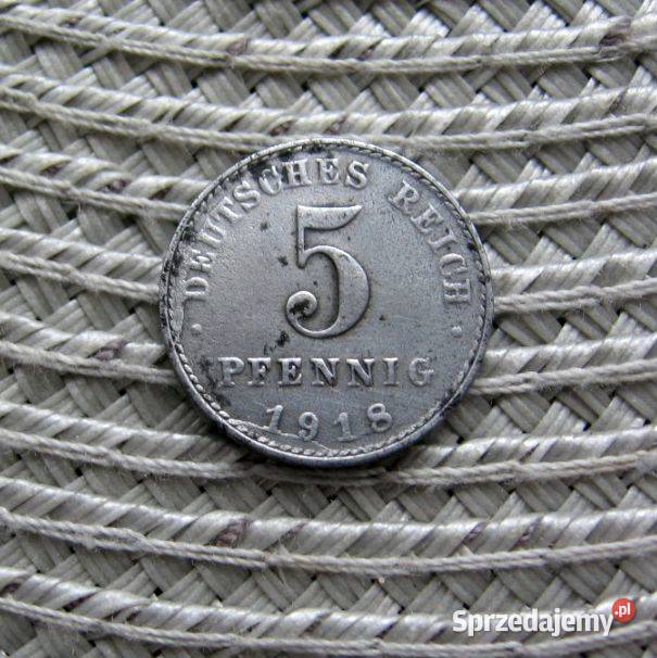 Niemcy 5 Pfennig 1918r A Fe Kalisz