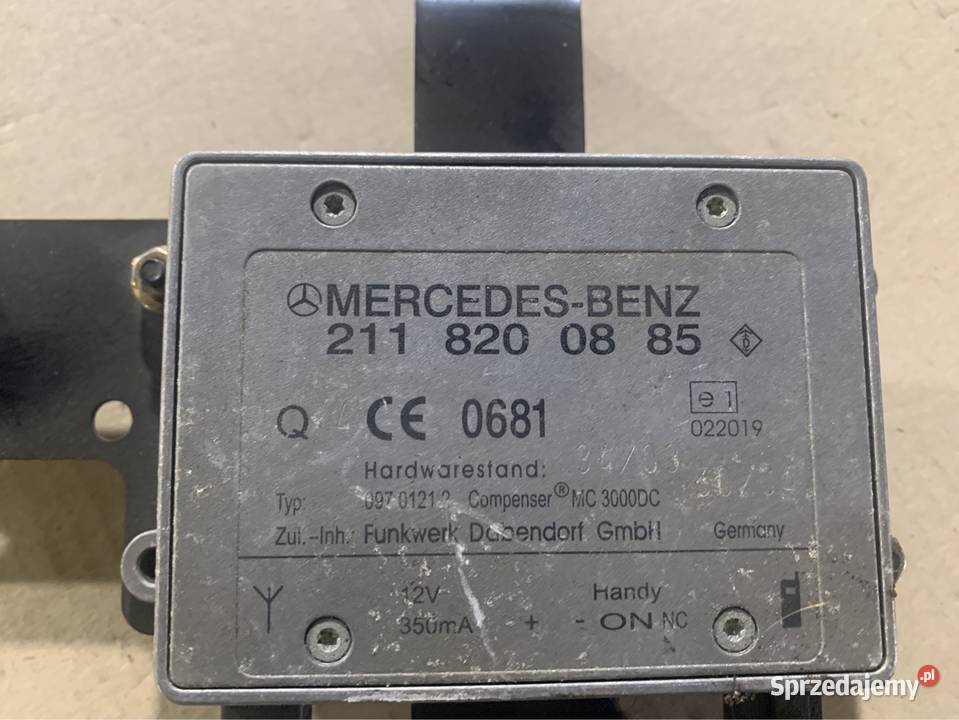 Wzmacniacz anteny 2118200885 mercedes s w220 Szczecin