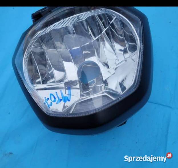 Yamaha MT 07 MT07 lampa reflektor przód przednia Nowy Tomyśl