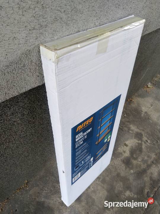 NAJTANIEJ Regał Warsztatowy Półki Na Stelażu Zabrze sprzedam