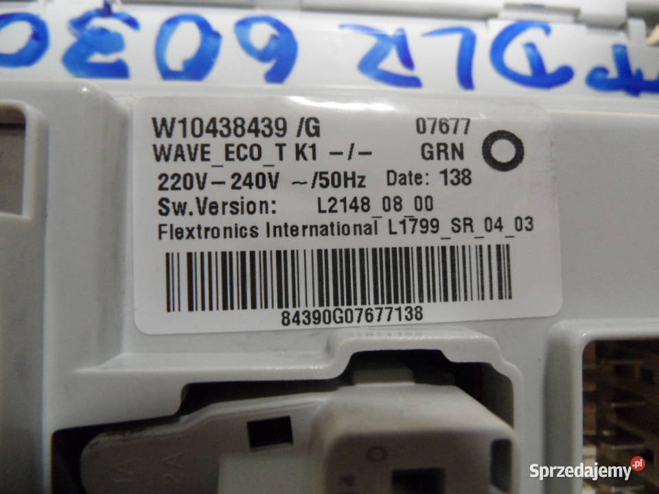 programator pralki whirlpool TDLR6030L Strawczyn