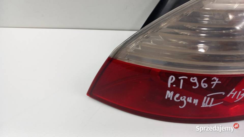RENAULT MEGANE III HB LAMPA TYŁ PRAWA osobowe Zbierkowo