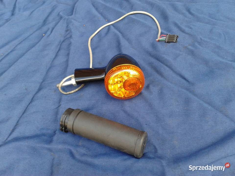 Harley migacz kierunkowskaz 3w1 europa mocowanie Części i akcesoria motocyklowe Rybnik