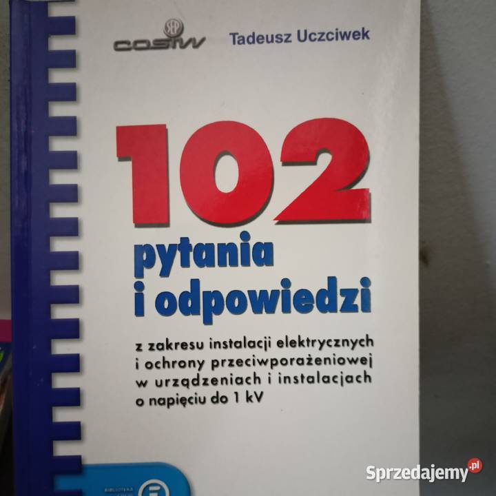 102 pytania i odpowiedzi książki elektryczne Podręczniki Warszawa