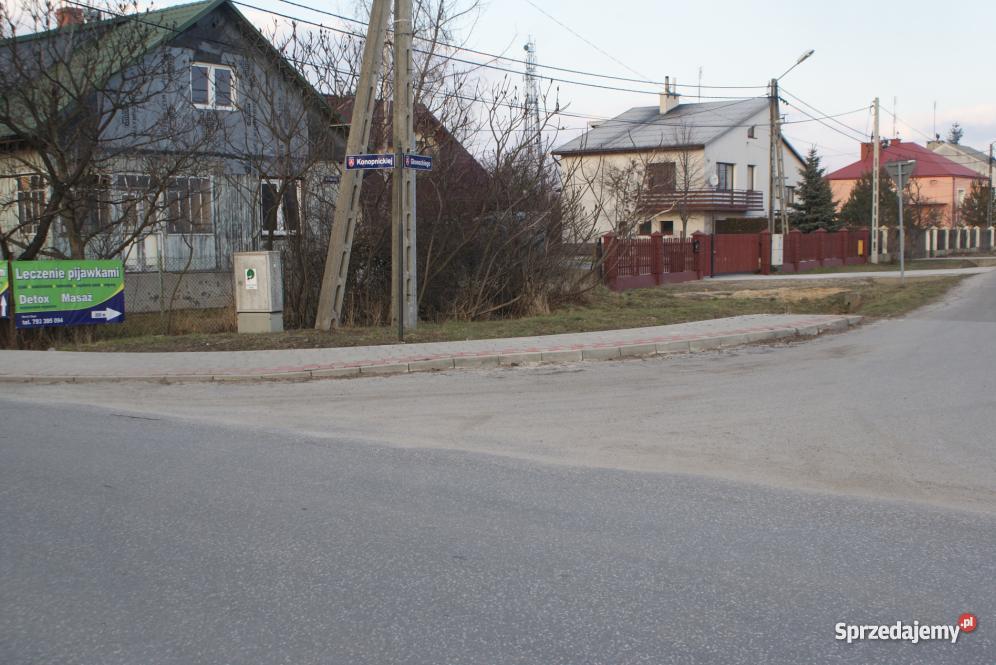 Działka Sędziszów Małopolski Ulica Głowackiego 1 prąd Grunty i działki Sędziszów Małopolski