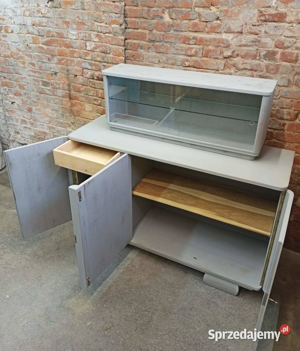KREDENS BAR BUFET PRL RUSTYKALNY VINTAGE LOFT Kołobrzeg