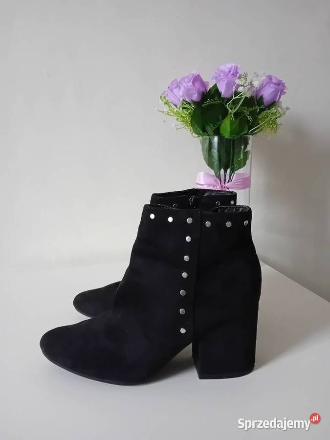 Czarne botki Deezze Kozaki Warszawa