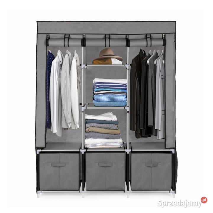 Składana szafa tekstylna materiałowa garderoba Poznań