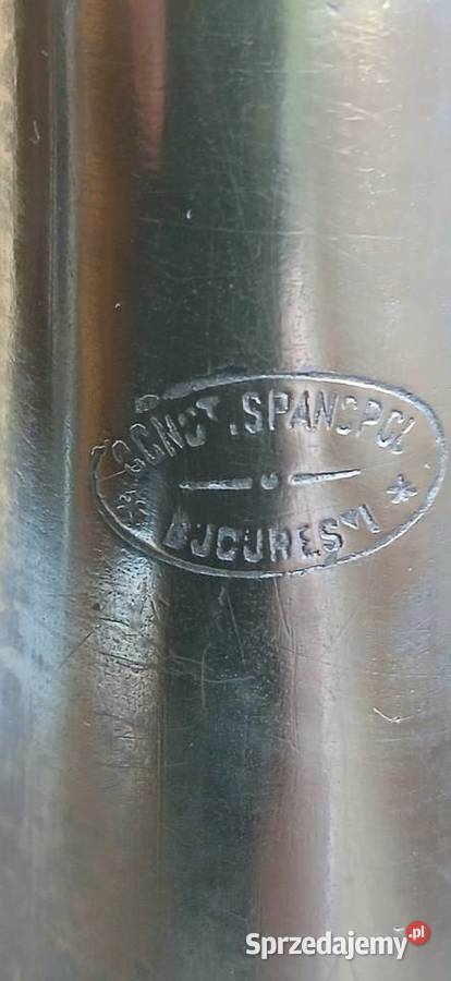 Stara mosiężna trąbka blaszane Kraków