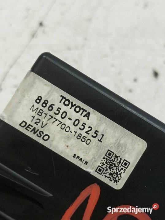 MODUŁ KLIMATYZACJI 8865005251 Toyota Avensis III świętokrzyskie