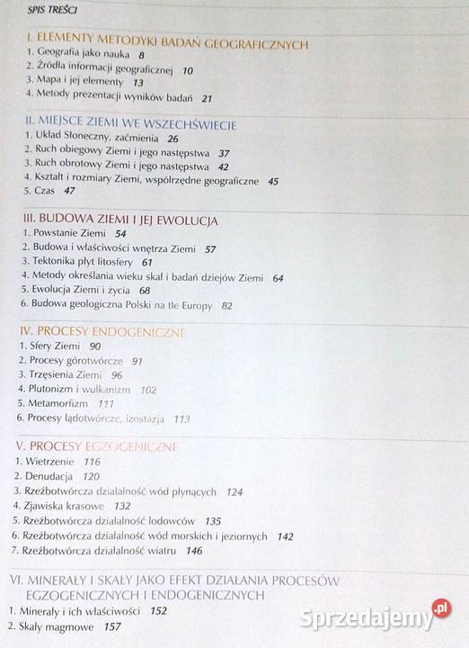 Geografia fizyczna Podręcznik Zakres rozszerzony Pozostałe Chełm