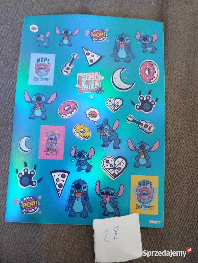 Numery naklejek stich sprzedam