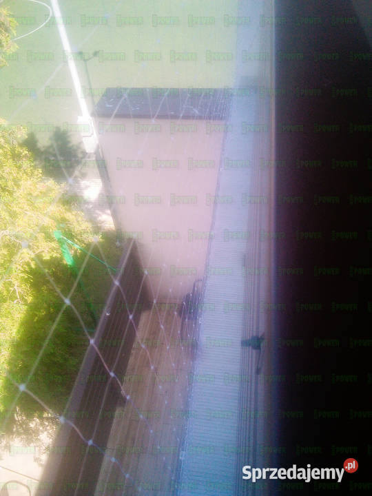 Siatka zabezpieczająca balkon montaż Warszawa usługa dla zwierząt