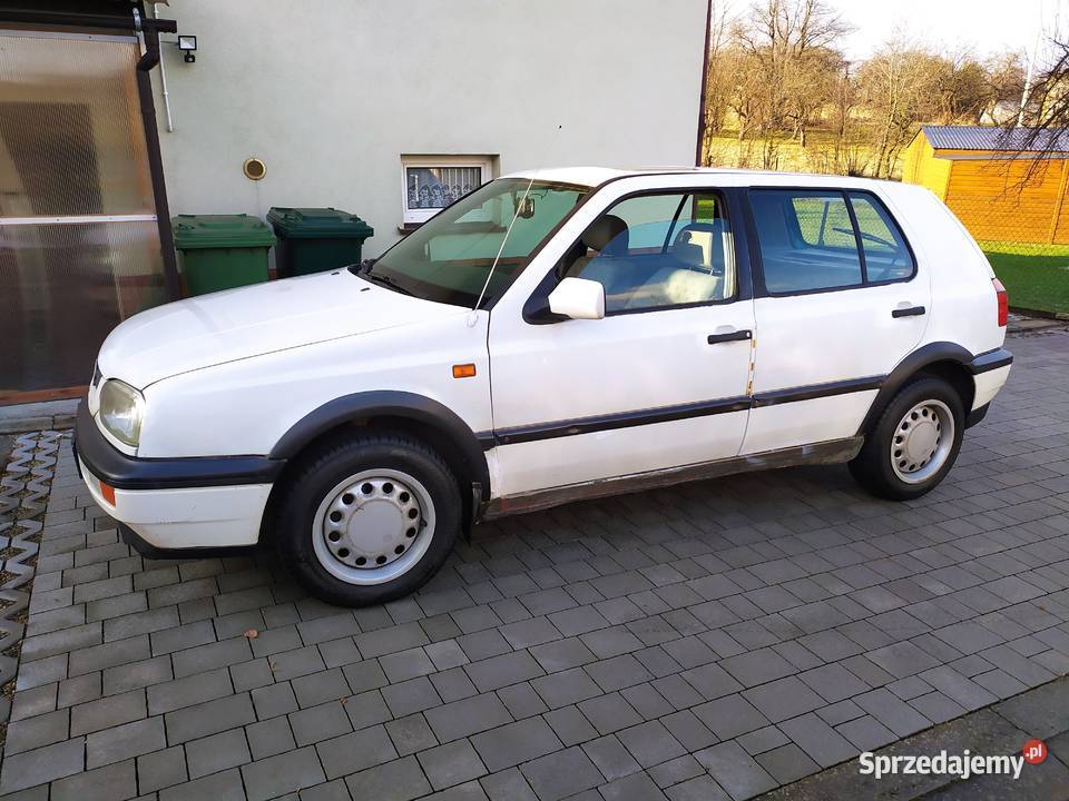 VW Golf 3 19 D 1992 podkarpackie Sanok