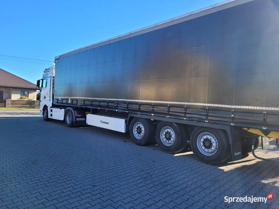 Naczepa Standard Krone SD Pierwszy właściciel Burtowe i plandeki Wilamów sprzedam
