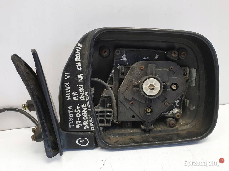 Toyota Hilux VI LUSTERKO PRAWE pasażera 3 Kable Rudka sprzedam