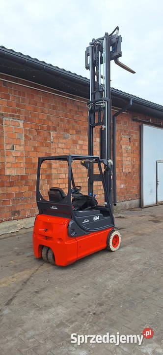 wózek widłowy elektryczny Linde E14