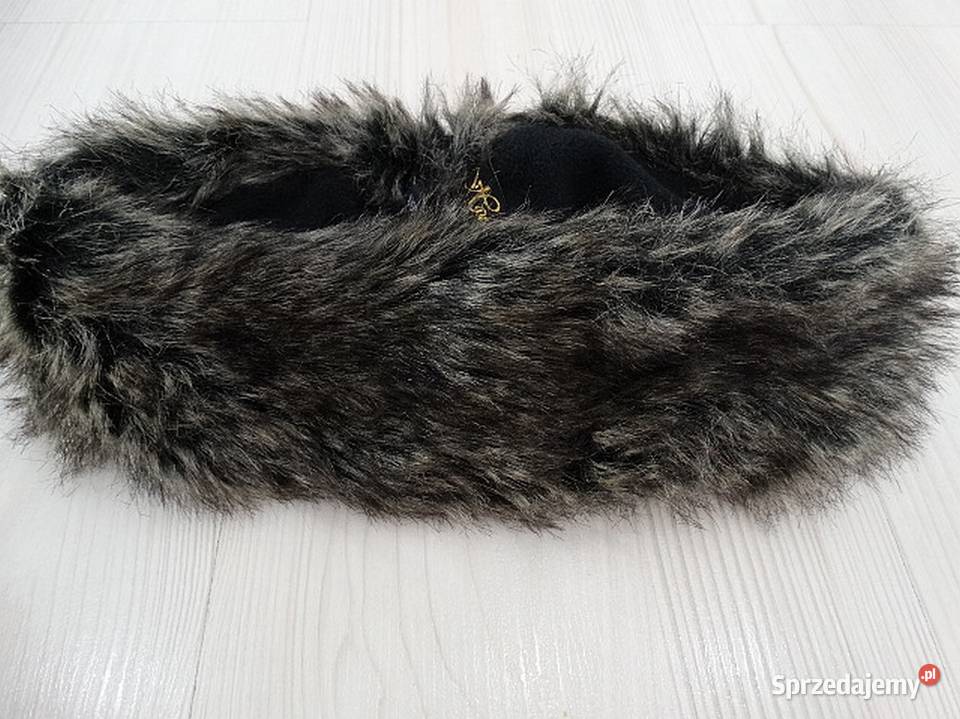 Opaska na Uszy Futrzana Zimowa Sztuczne Futerko