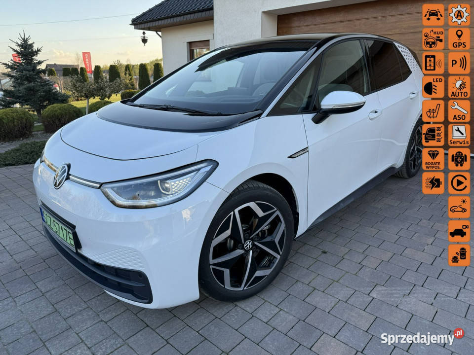 Volkswagen ID3 model21r 58kWh 204 Pro regulowane zawieszenie Konradów