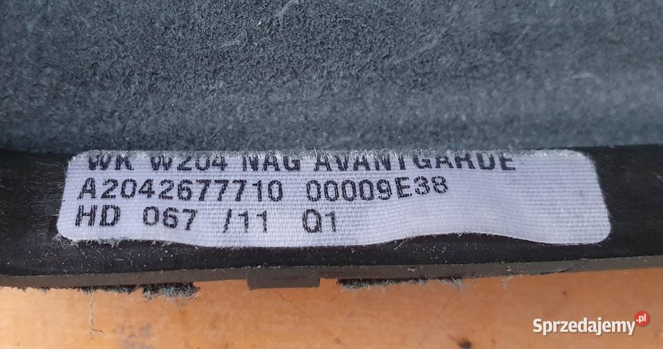 MERCEDES W204 2012 GAŁKA ZMIANY BIEGÓWMERCEDES Radom sprzedam