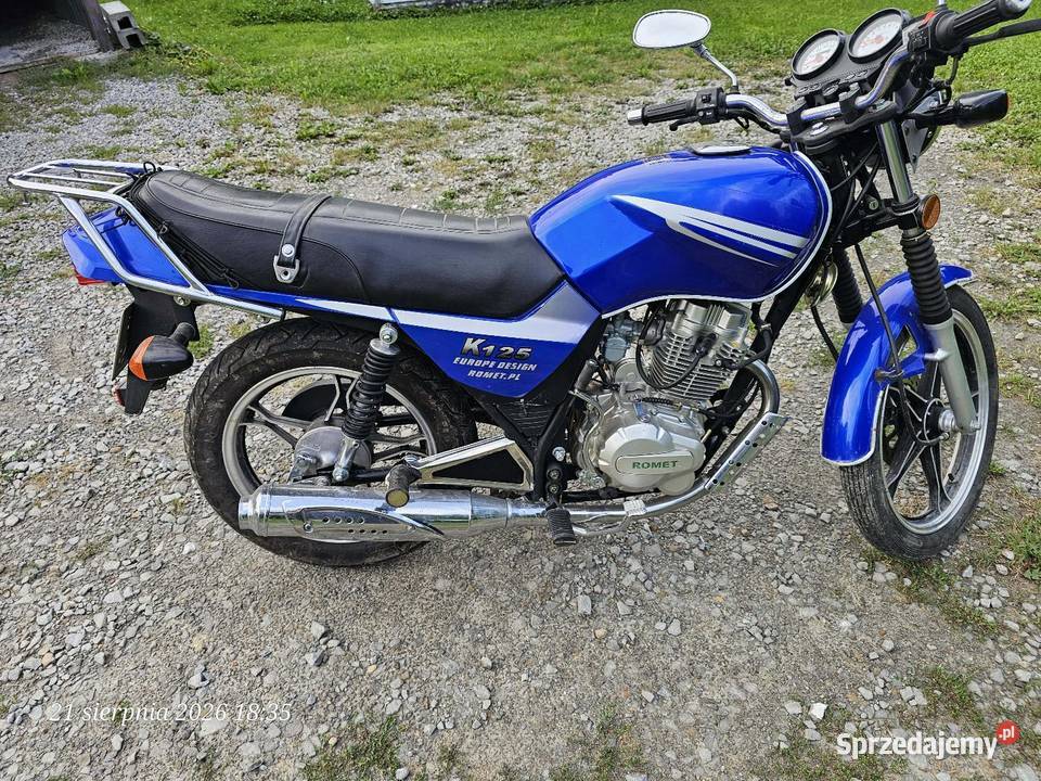 Romet K 125 125 3 Stan gotowy do jazdy idealny Romet podkarpackie Sędziszów Małopolski sprzedam
