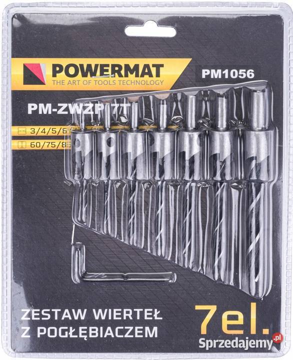 Zestaw WIERTEŁ do Drewna z Pogłębiaczem Wiertła Dom i Ogród śląskie Katowice sprzedam