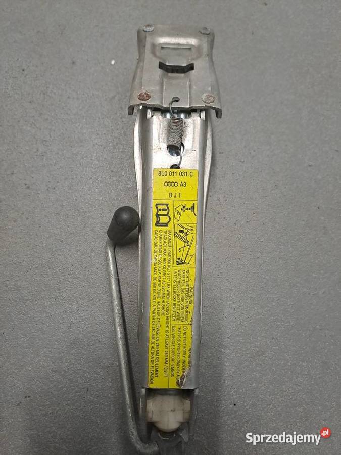 Oryginalny lewarek do podnoszenia Audi A3 8L