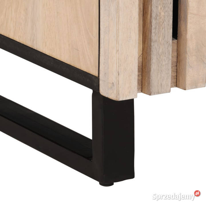 Szafka nocna 40x34x46 bielone drewno mango Nocne mazowieckie