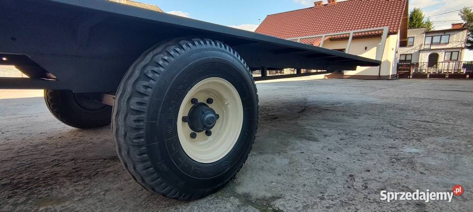 Przyczepa laweta do balotów nieuszkodzony wielkopolskie Przedecz