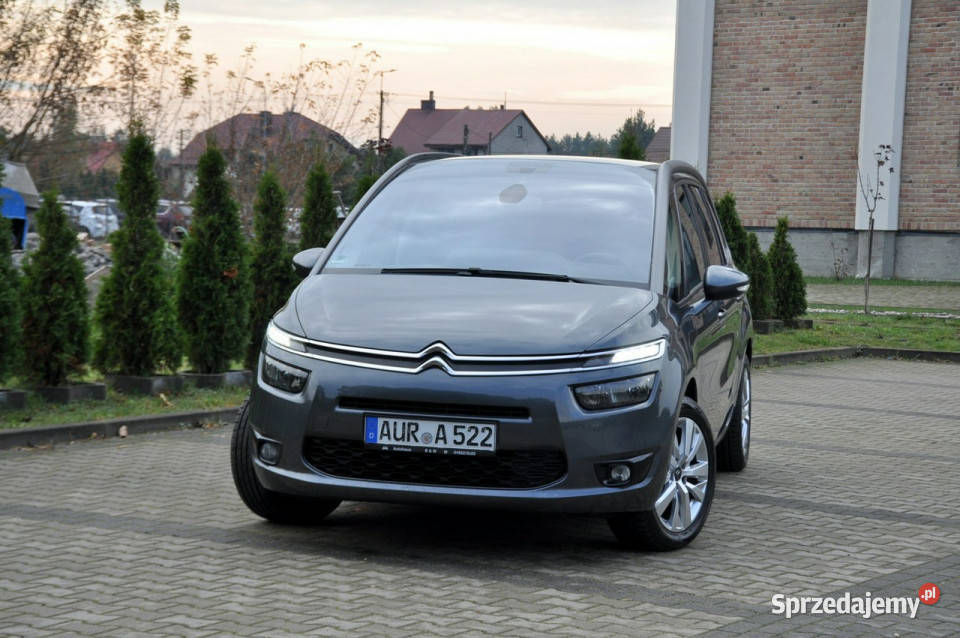 Citroen C4 Grand Picasso diesel Ostrów Mazowiecka