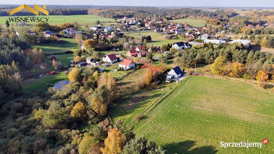 Wyjątkowa działka budowlana w Nowej Wsi asfalt
