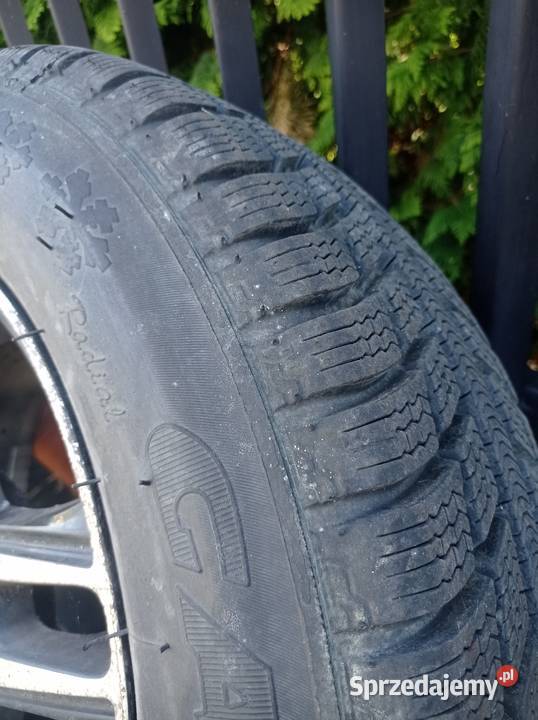 Komplet felg aluminiowych 5x112 15 z oponami Stary Sącz