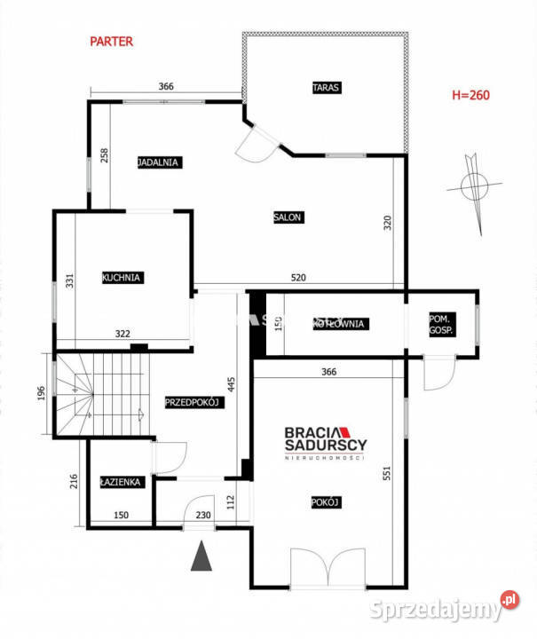 Dom wolnostojący Czernichów Ogrodowa 1519m2 asfalt