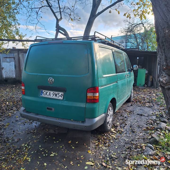 Vw volkswagen transporter t5 2005 19 tdi nieuszkodzony
