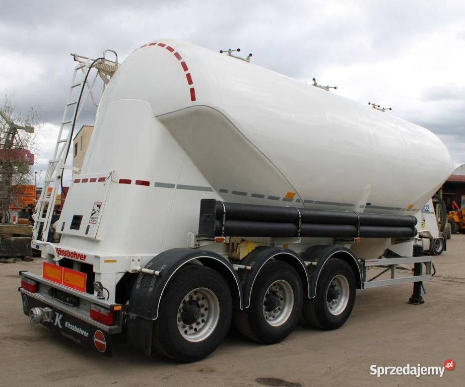 Naczepa do cementu Kaessbohrer 35 Silos tez 34400kg Naczepy Warszawa