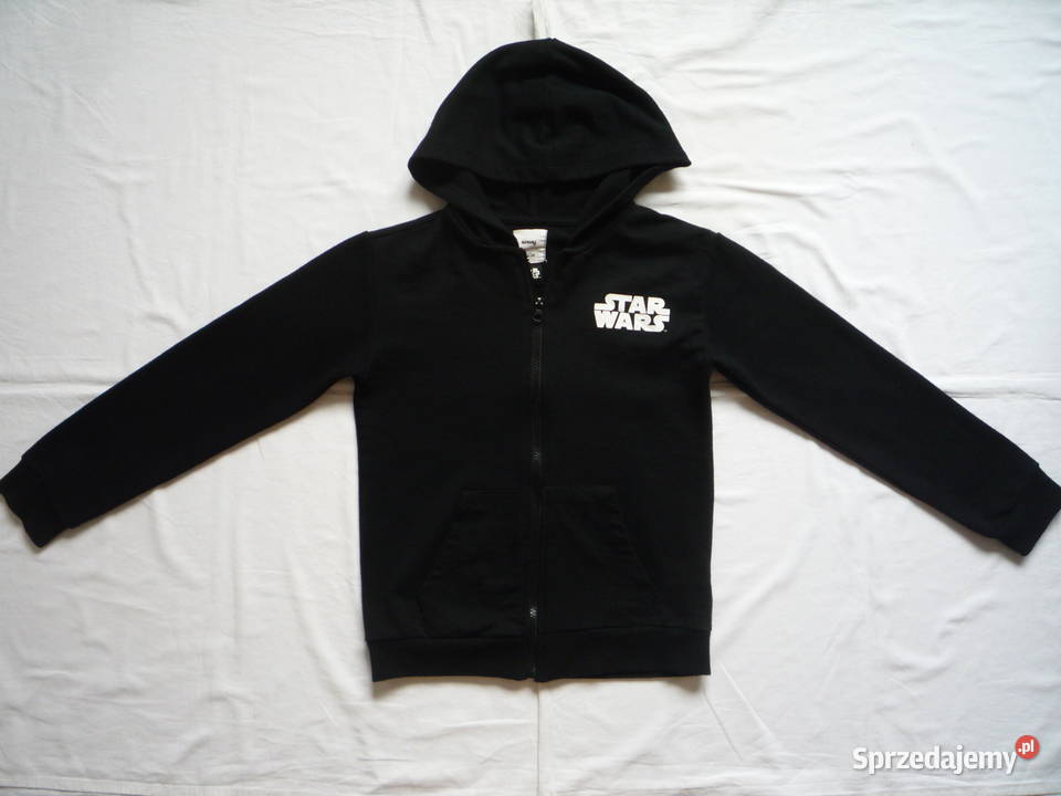 Sinsay 128134 Star Wars Czarna bluza kaptur zachodniopomorskie sprzedam