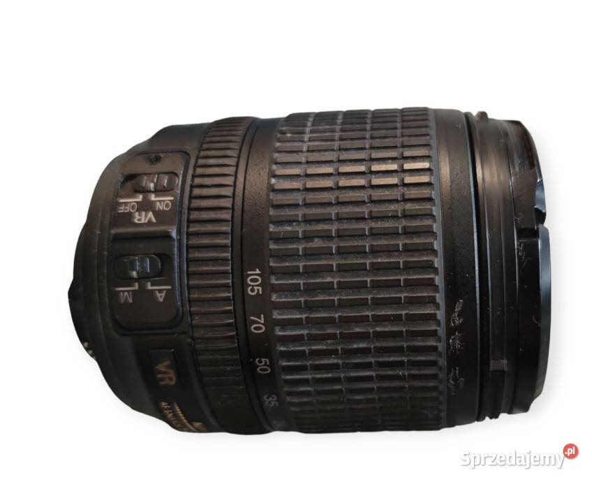 OBIEKTYW fotograficzny NIKON AFS NIKKOR 18105 mm zachodniopomorskie Kołobrzeg