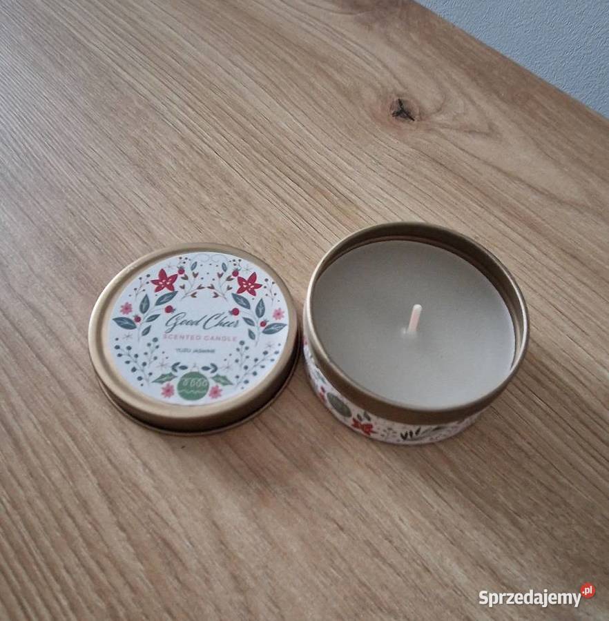 Świeca zapachowa w puszcze Eloy christmas jaśmin małopolskie Kraków