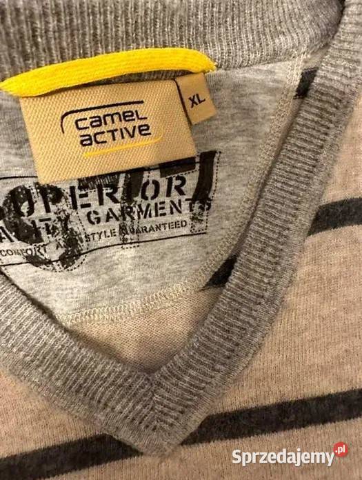 CAMEL ACTIVE super sweter wełna XL