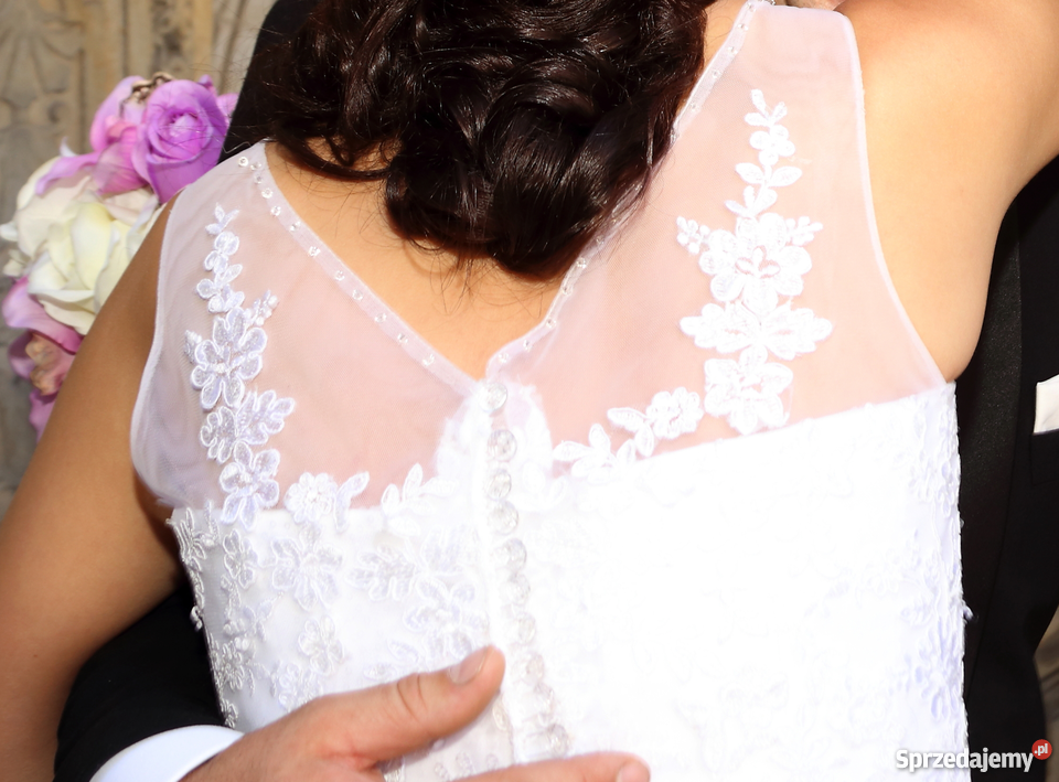 suknia ślubna biały Ostrów Wielkopolski