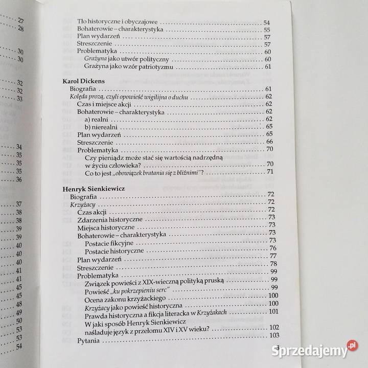 ogumiła Wojnar 1 klasa Streszczenia i analiza łódzkie Łódź