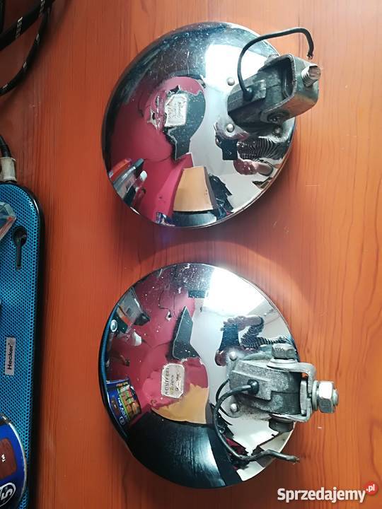 Halogeny chrom retro clasic youngtimer Motoryzacja Złota