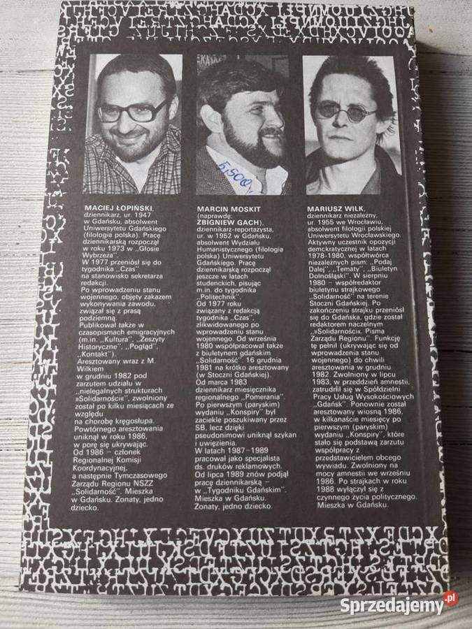 Konspira rzecz o podziemnej solidarności 1989