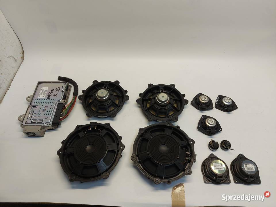 PORSCHE MACAN S 95B Zestaw nagłośnienia głośniki Sprzęt audio fabryczny