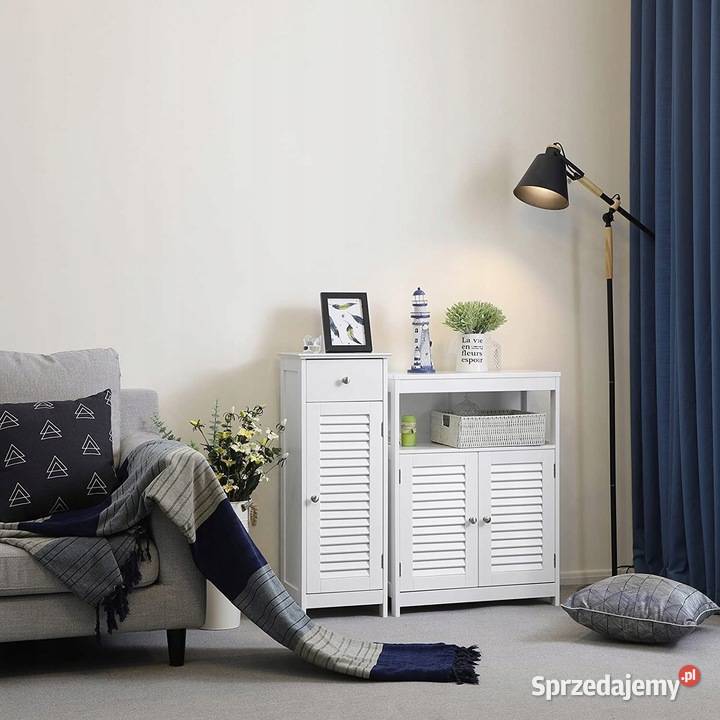Szafka Songmics BBC43WT biała 30x32x871 wielkopolskie Gorzyce Wielkie
