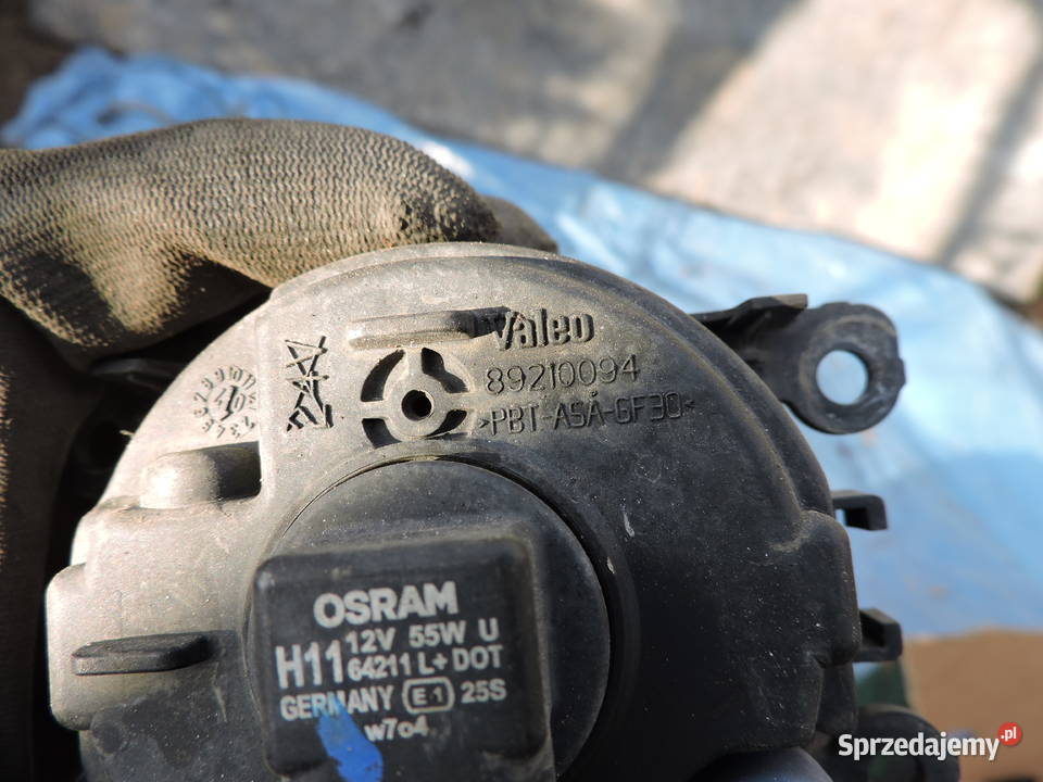 Halogen przód Renault Megane II 19 DCI śląskie Myszków